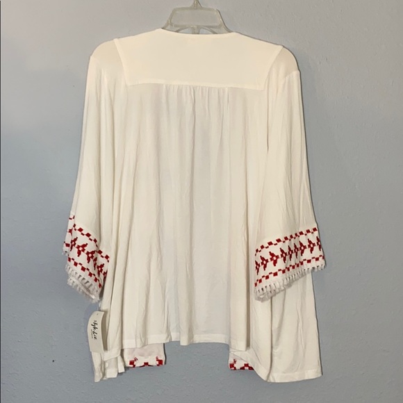Style & Co white radiant kimono - Picture 6 of 6
